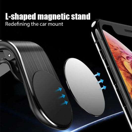 Ultra-Grip Magnetic Phone Holder - Sleek & Secure